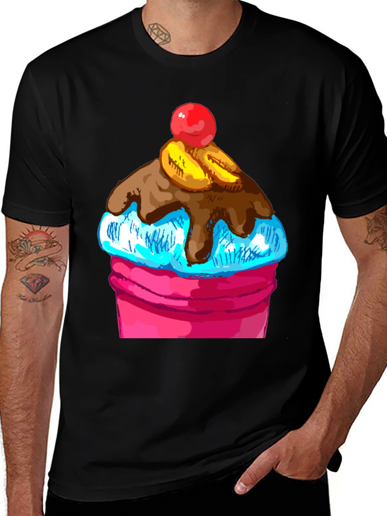 Cupcake Graphic T-Shirt
