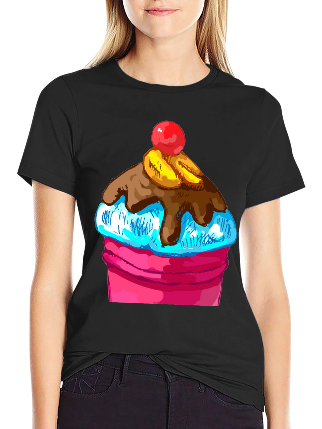 Cupcake Graphic T-Shirt