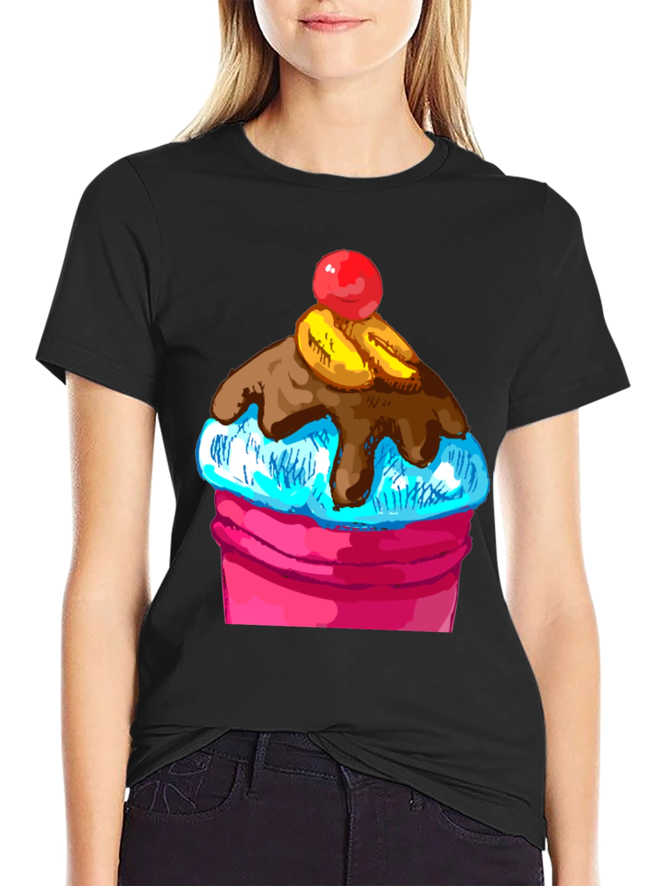 Cupcake Graphic T-Shirt