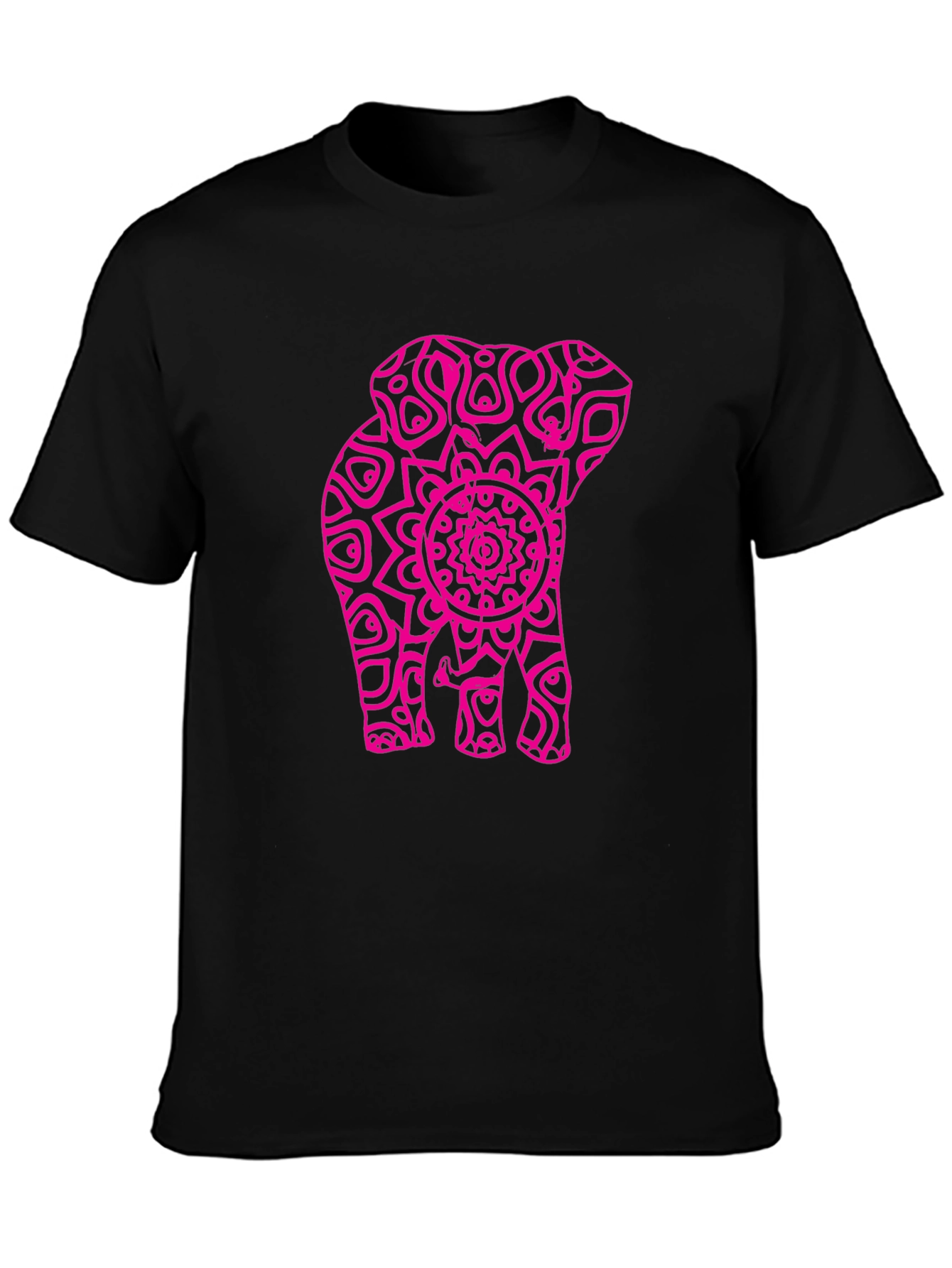 Elephant Mandala Graphic Tee