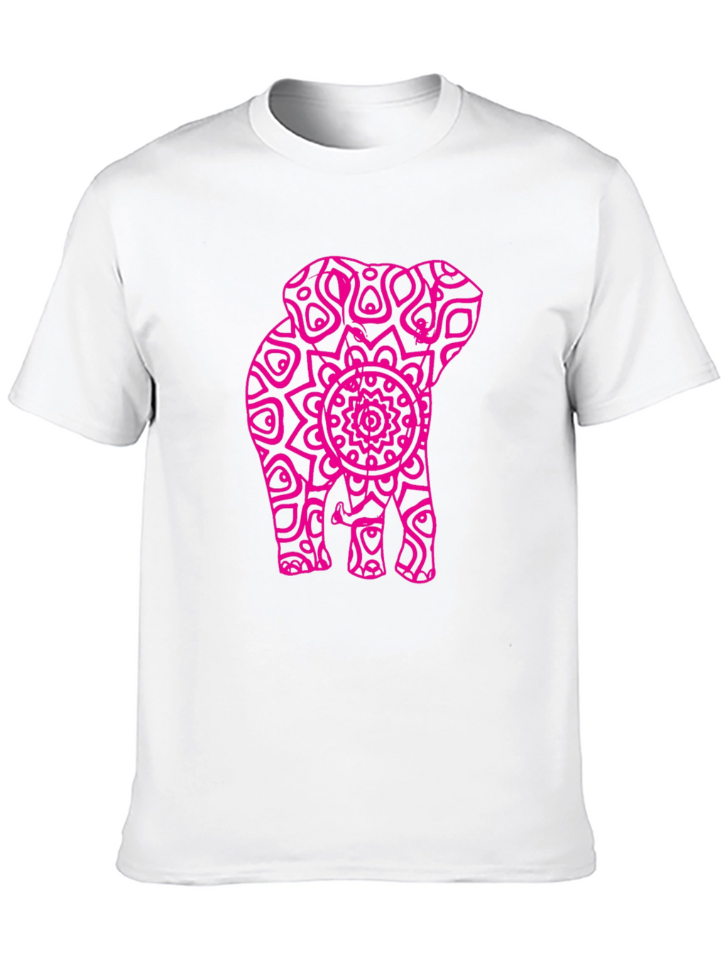Elephant Mandala Graphic Tee