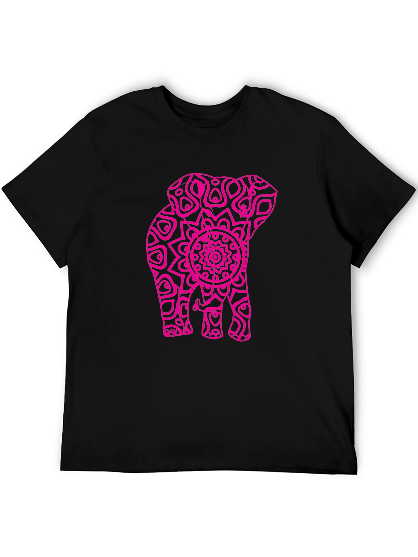 Elephant Mandala Graphic Tee