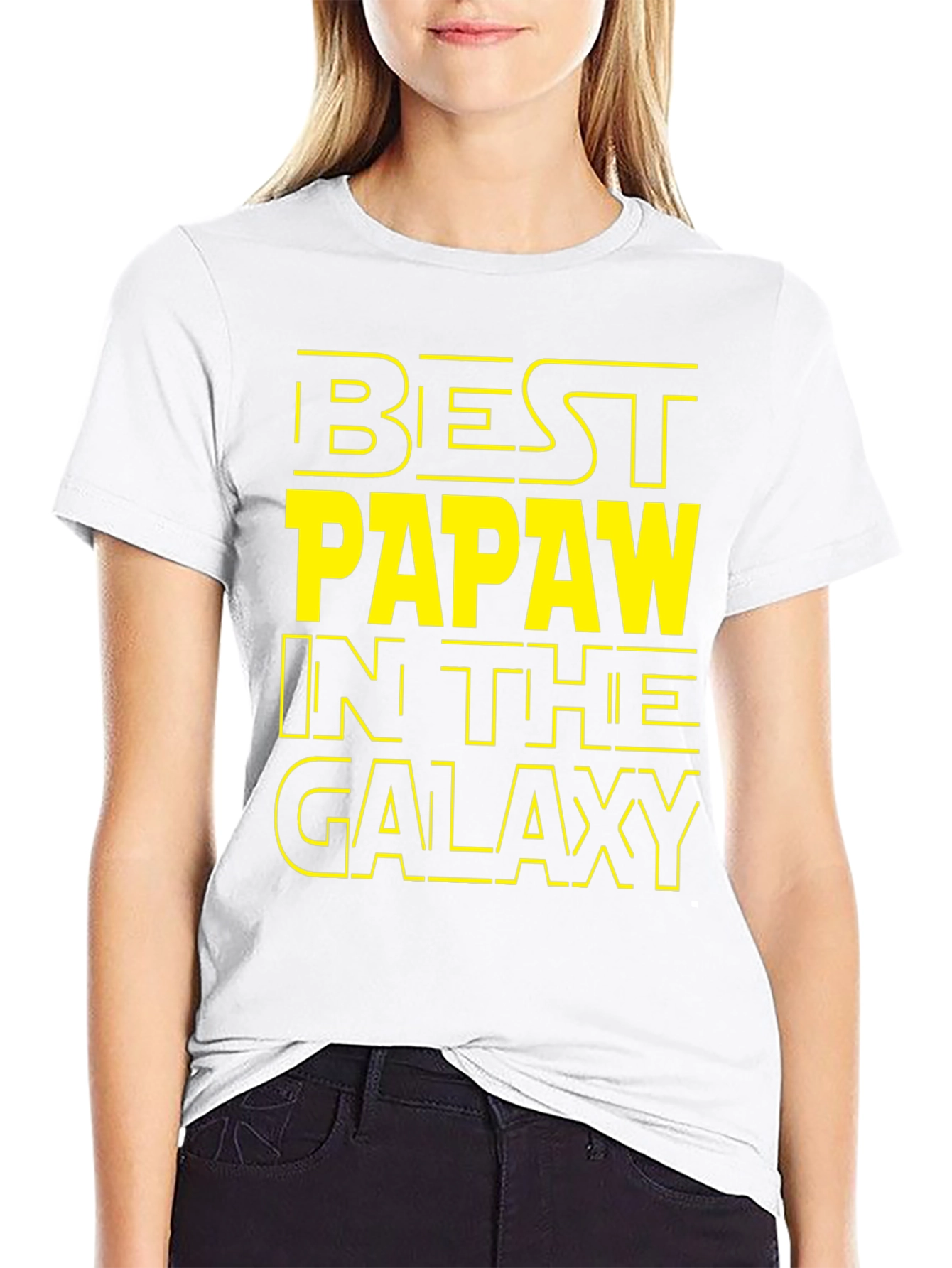 Best Papaw in the Galaxy T-Shirt Star Wars Inspired