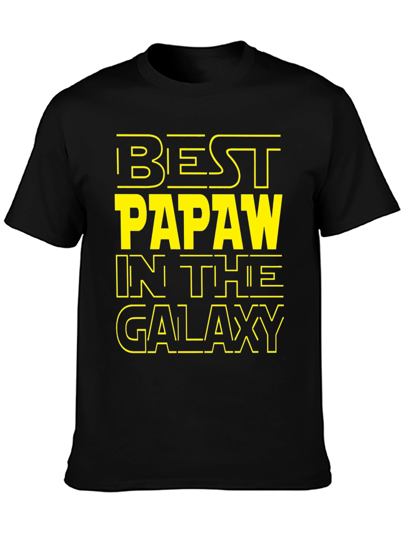 Best Papaw in the Galaxy T-Shirt Star Wars Inspired