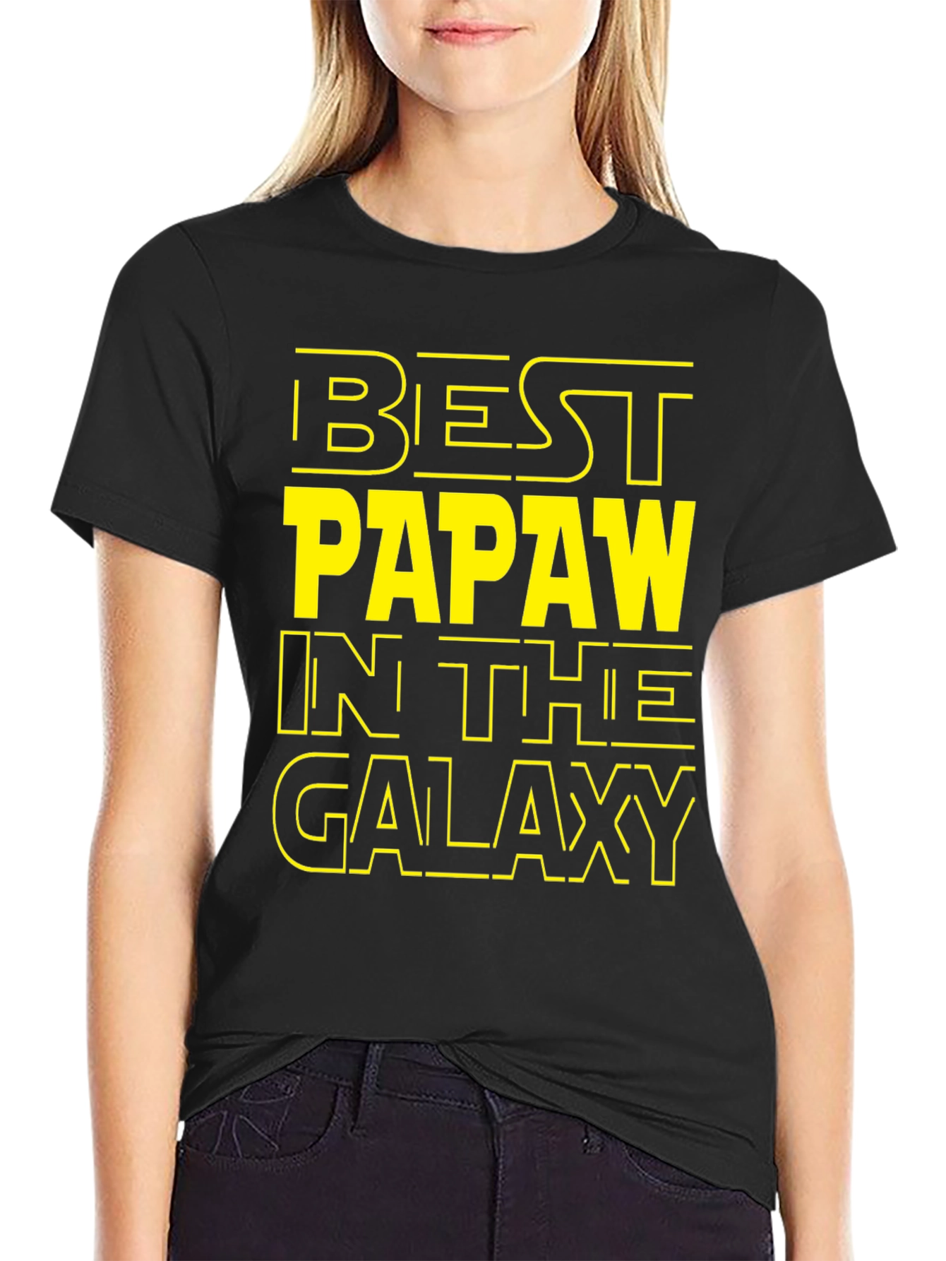 Best Papaw in the Galaxy T-Shirt Star Wars Inspired