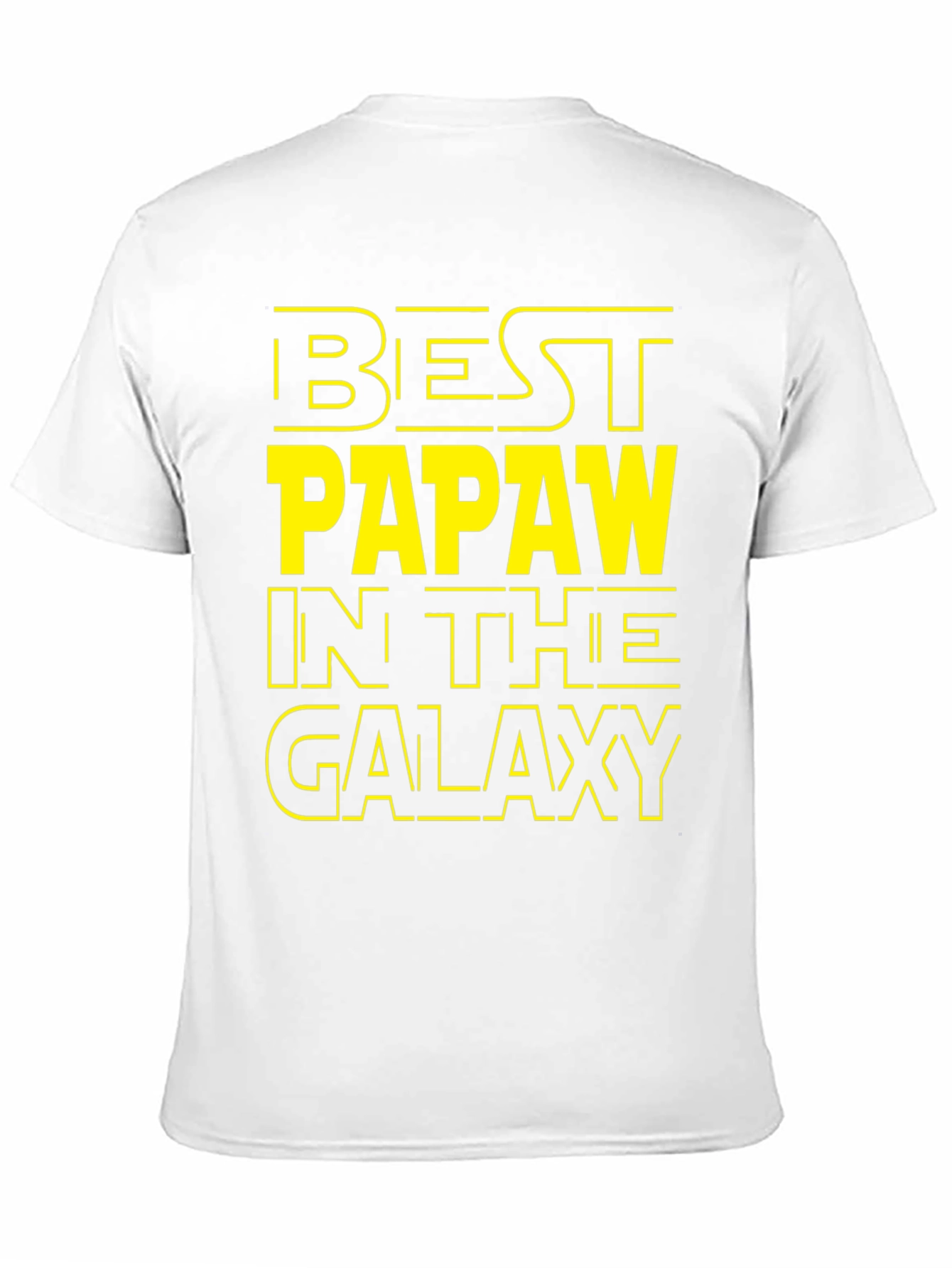 Best Papaw in the Galaxy T-Shirt Star Wars Inspired