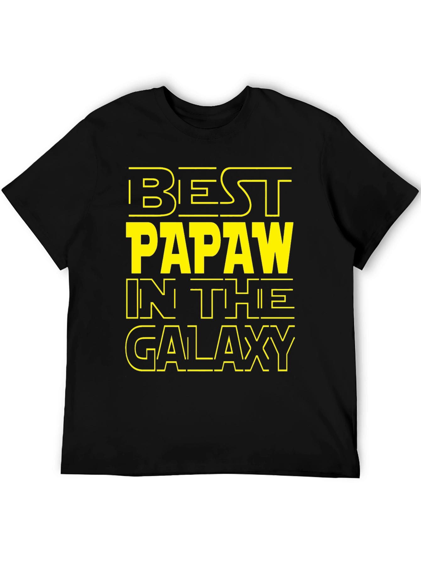 Best Papaw in the Galaxy T-Shirt Star Wars Inspired