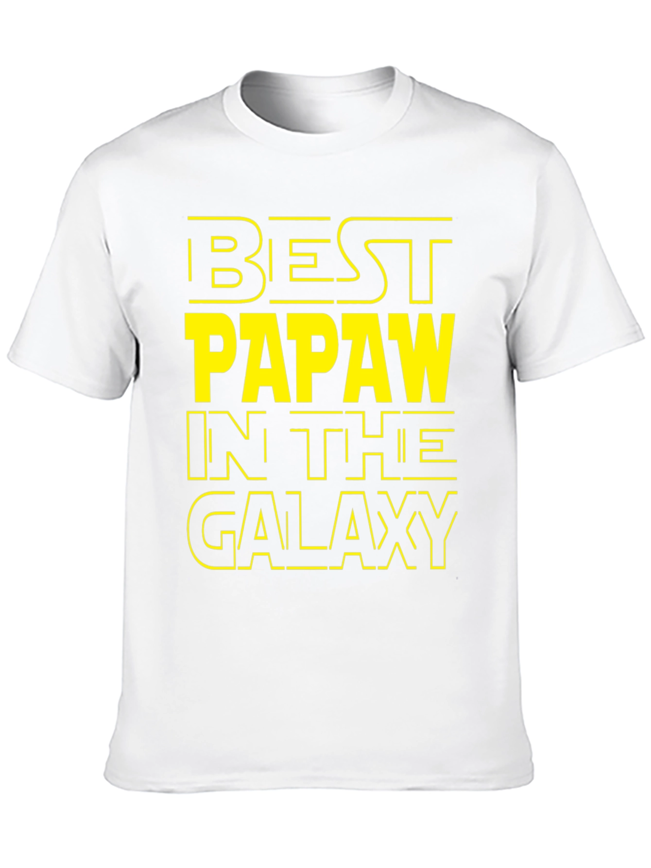 Best Papaw in the Galaxy T-Shirt Star Wars Inspired
