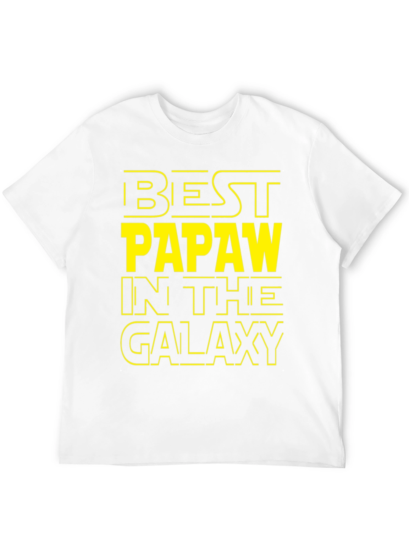 Best Papaw in the Galaxy T-Shirt Star Wars Inspired