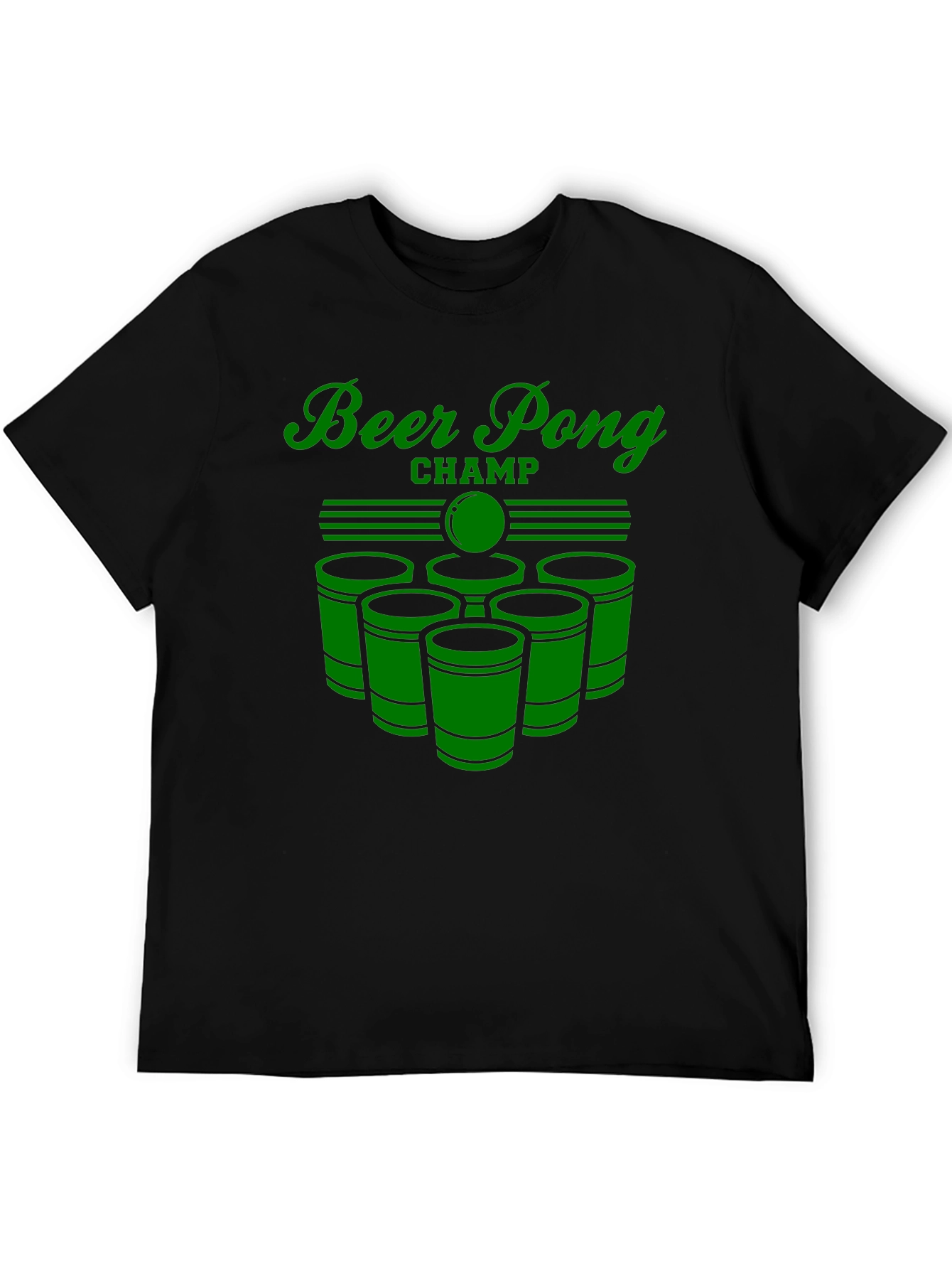 Beer Pong Champ Graphic Tee - Party Ready!