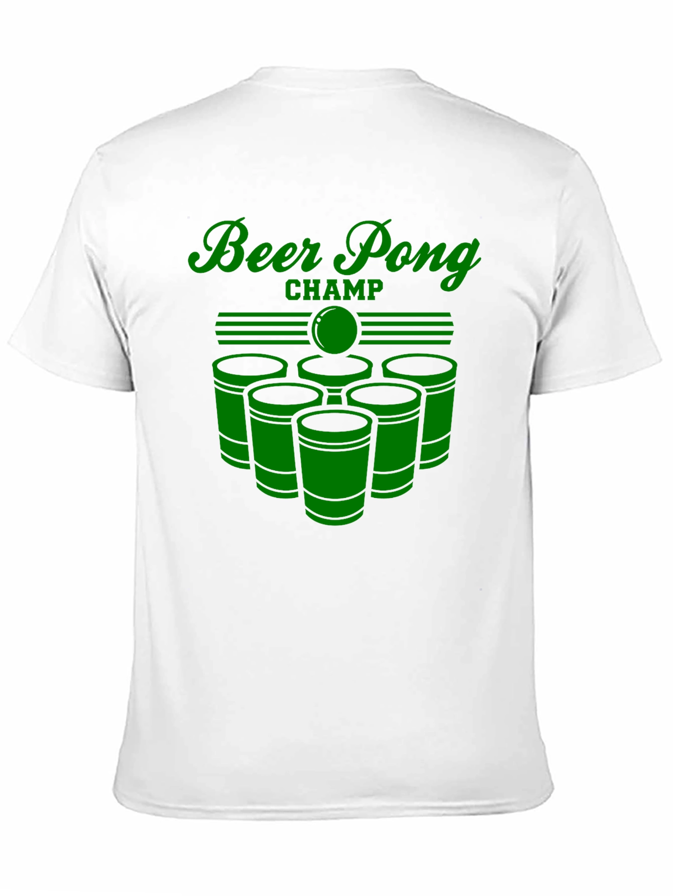Beer Pong Champ Graphic Tee - Party Ready!
