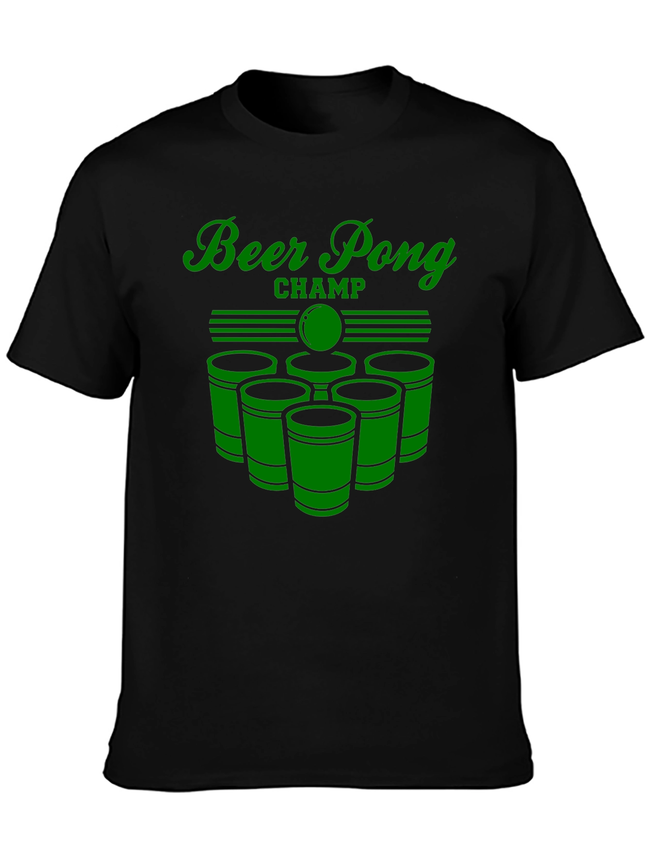 Beer Pong Champ Graphic Tee - Party Ready!