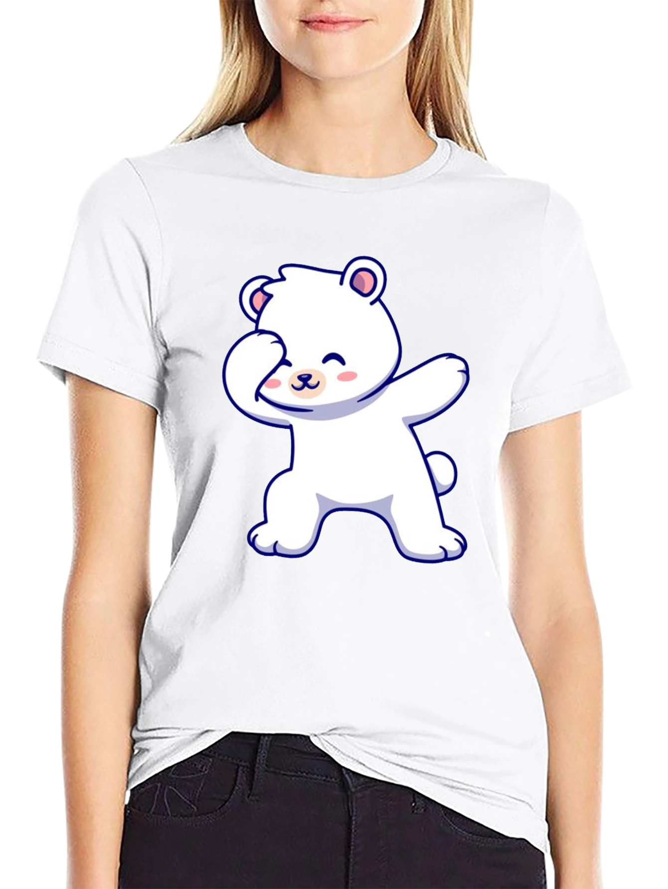 Cute Polar Bear Dab T-Shirt