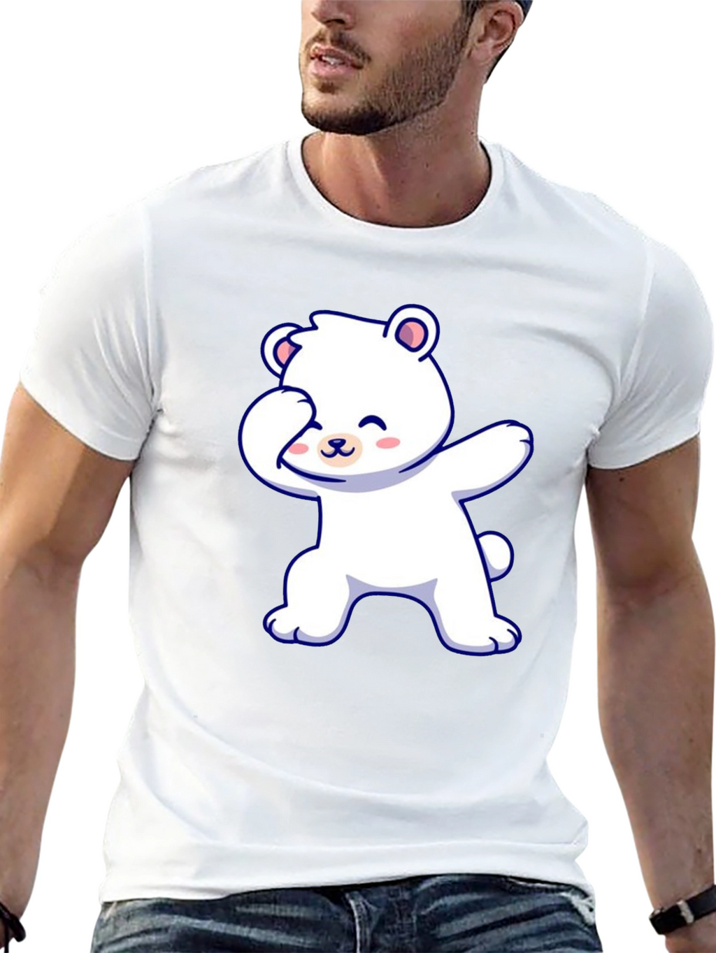 Cute Polar Bear Dab T-Shirt