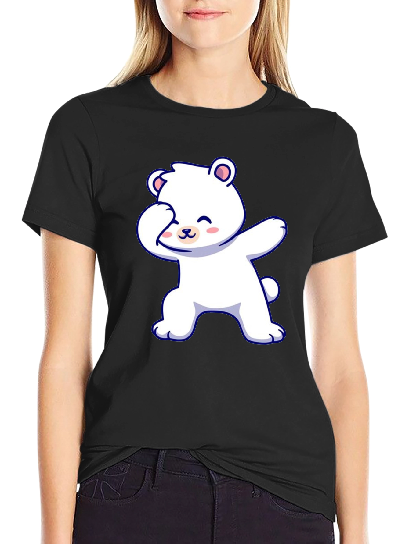 Cute Polar Bear Dab T-Shirt