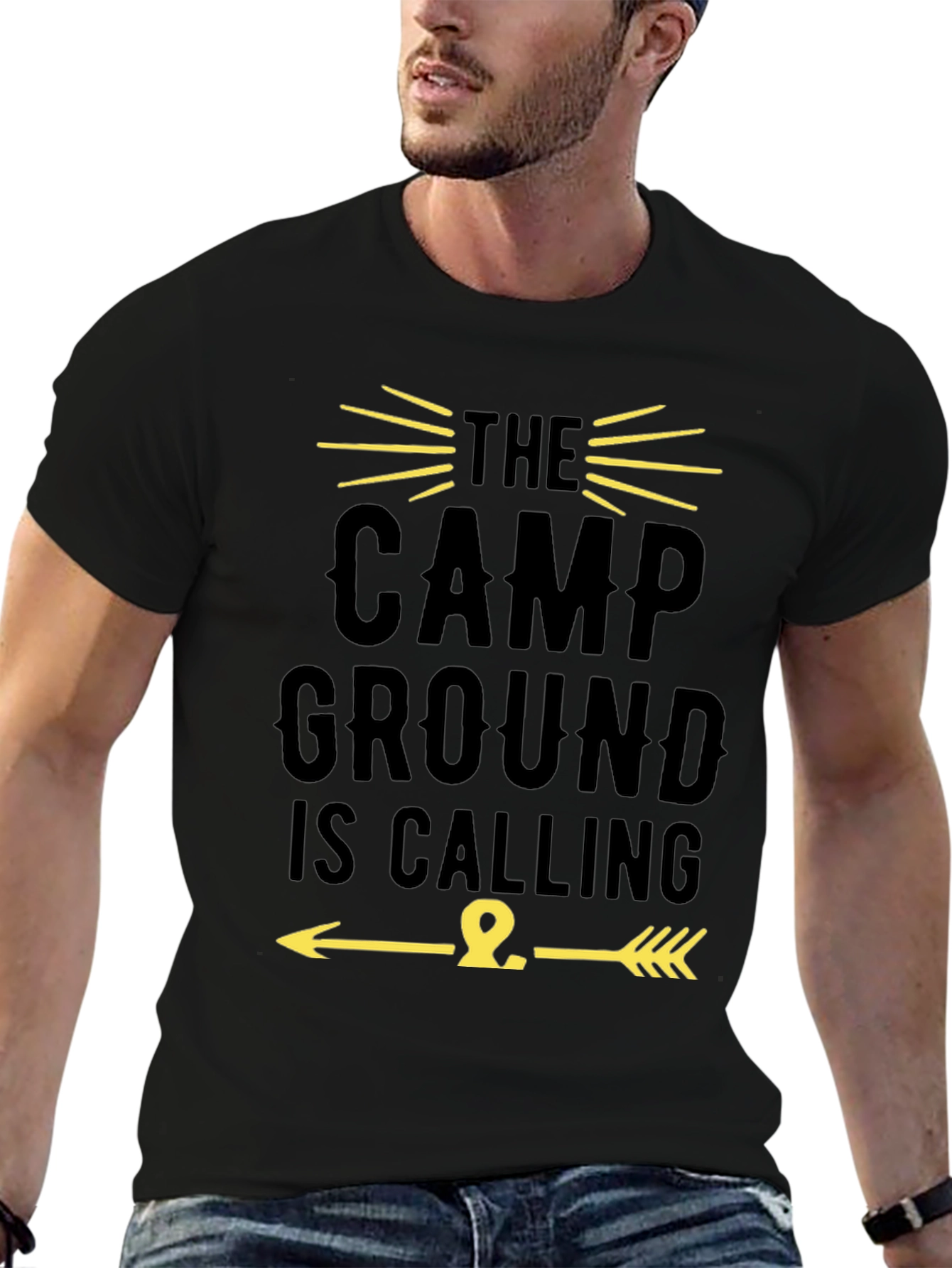 Campground Calling Graphic Tee
