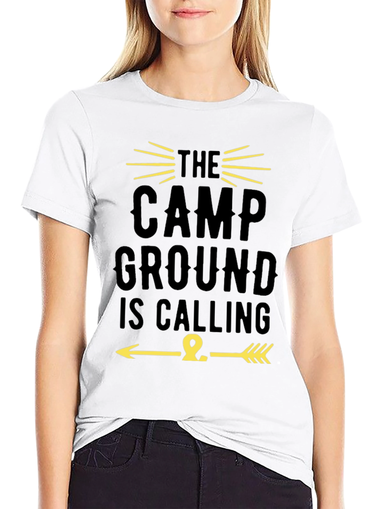 Campground Calling Graphic Tee
