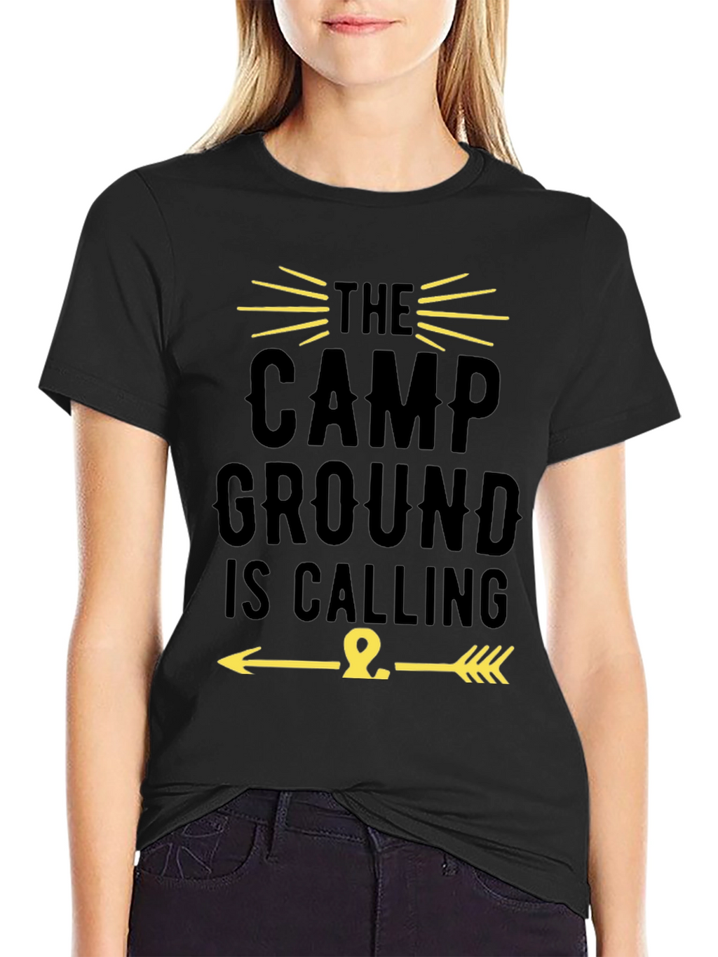 Campground Calling Graphic Tee