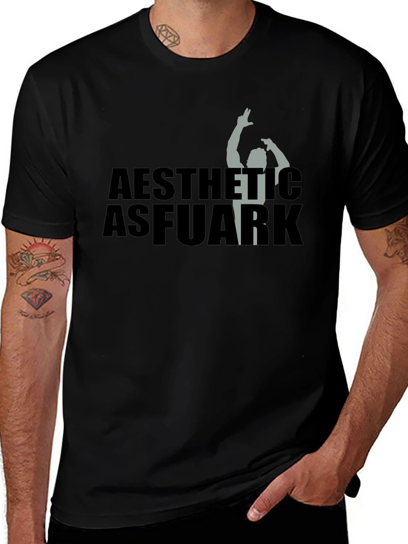 Aesthetic As Fuark Graphic Tee