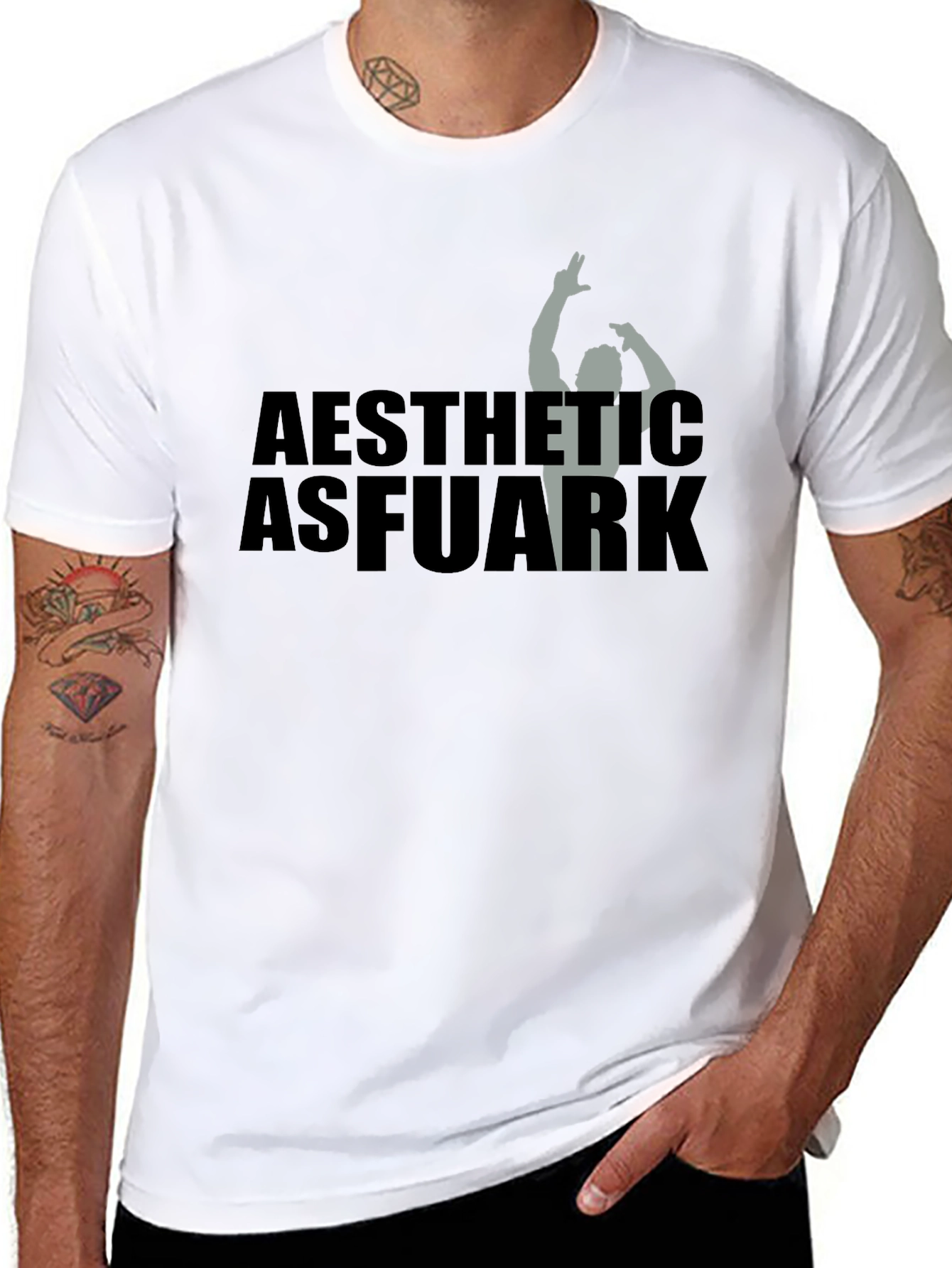 Aesthetic As Fuark Graphic Tee