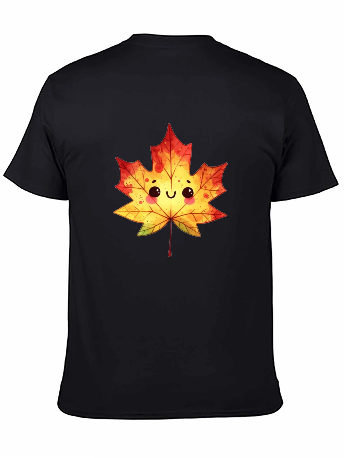 Cute Maple Leaf Graphic Tee - Fall Vibes
