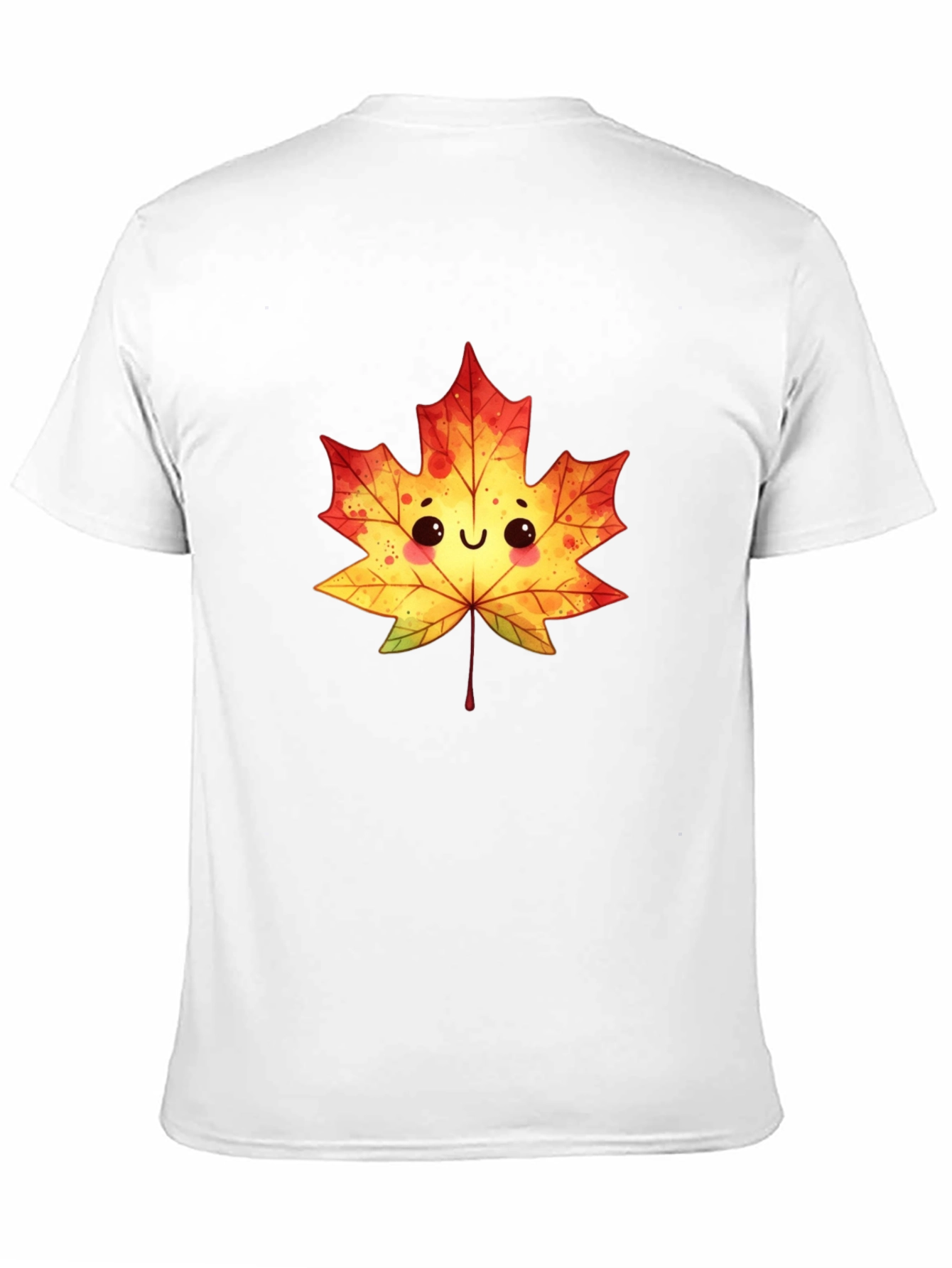 Cute Maple Leaf Graphic Tee - Fall Vibes