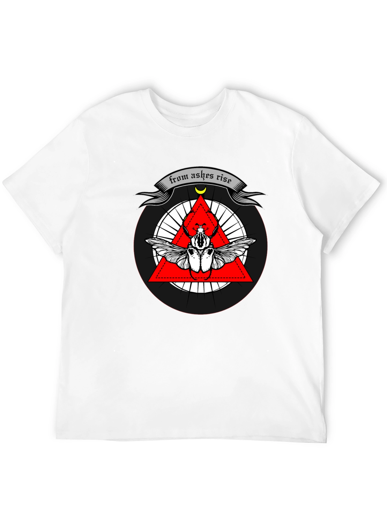 From Ashes Rise Graphic T-Shirt - Black
