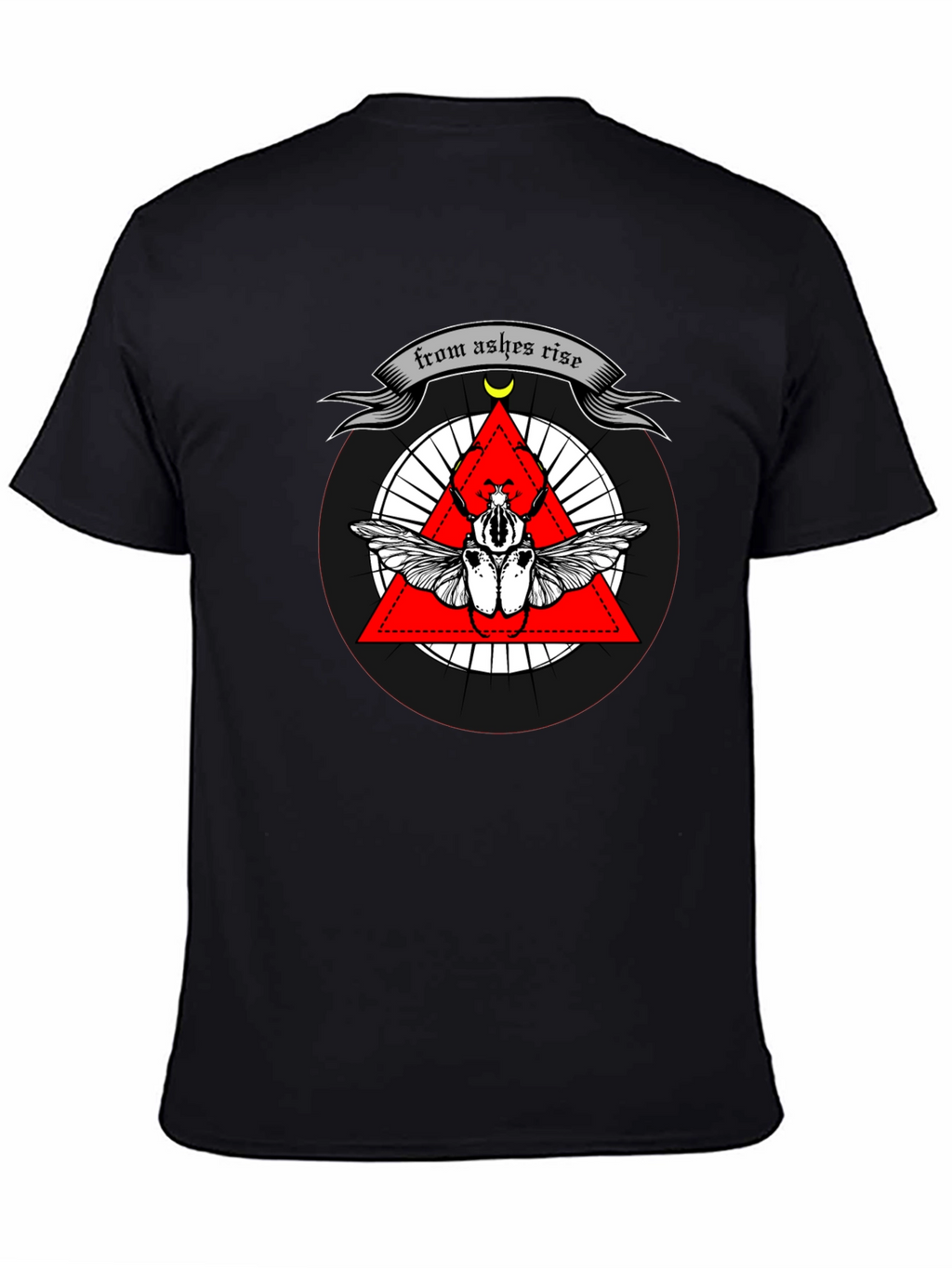 From Ashes Rise Graphic T-Shirt - Black