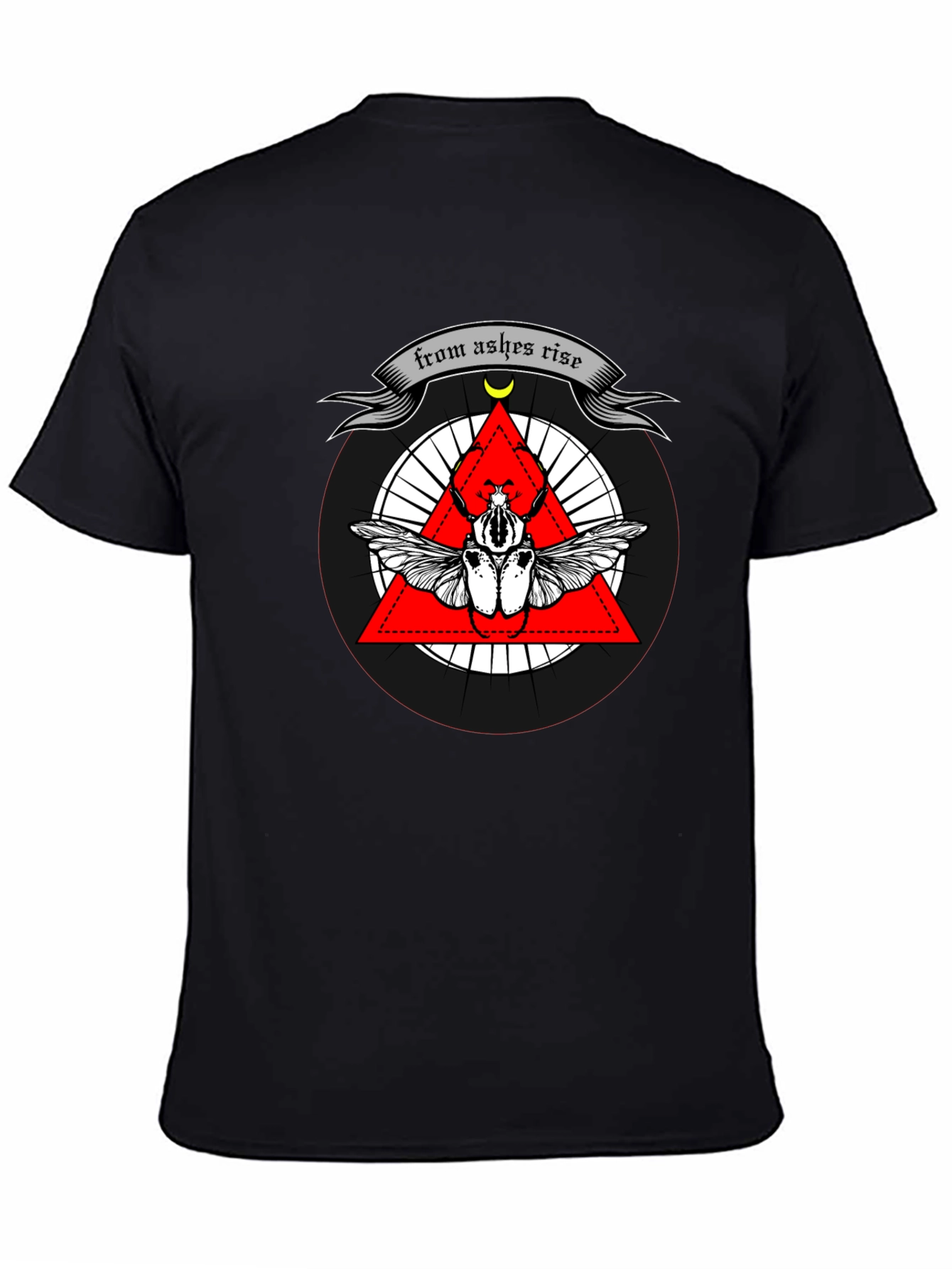From Ashes Rise Graphic T-Shirt - Black