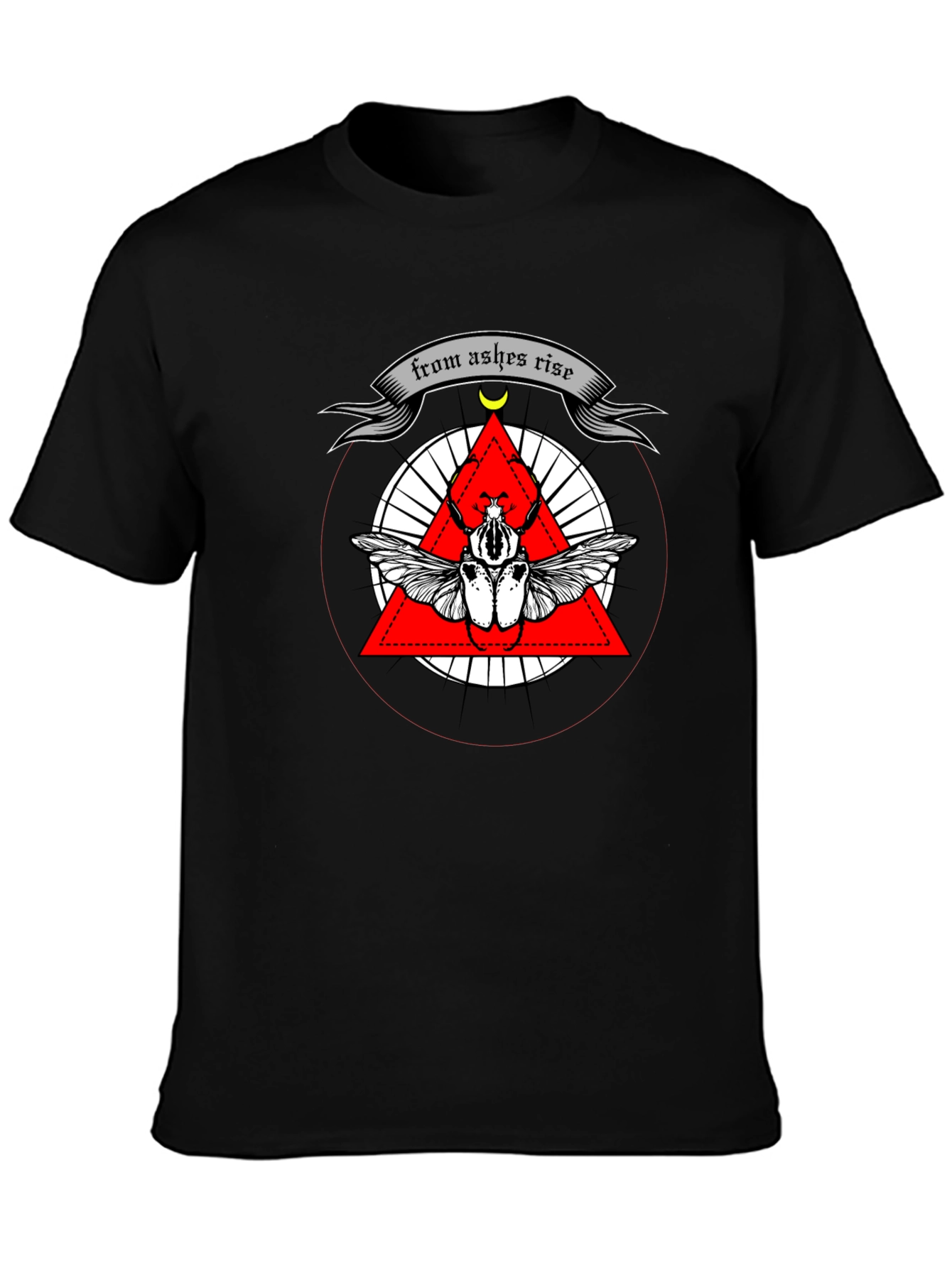 From Ashes Rise Graphic T-Shirt - Black