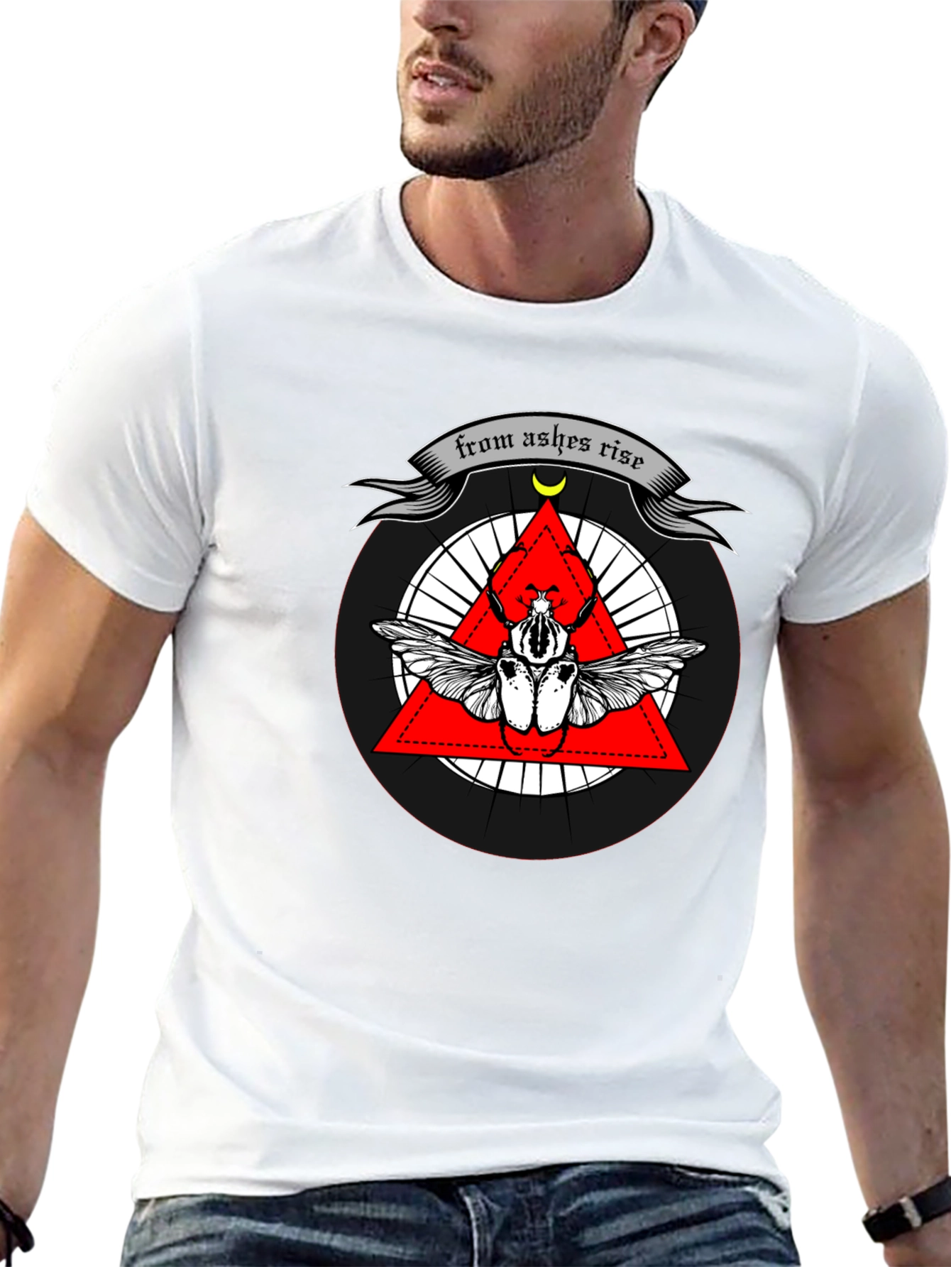 From Ashes Rise Graphic T-Shirt - Black