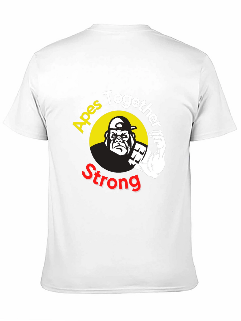 Apes Together Strong Graphic T-Shirt - Black