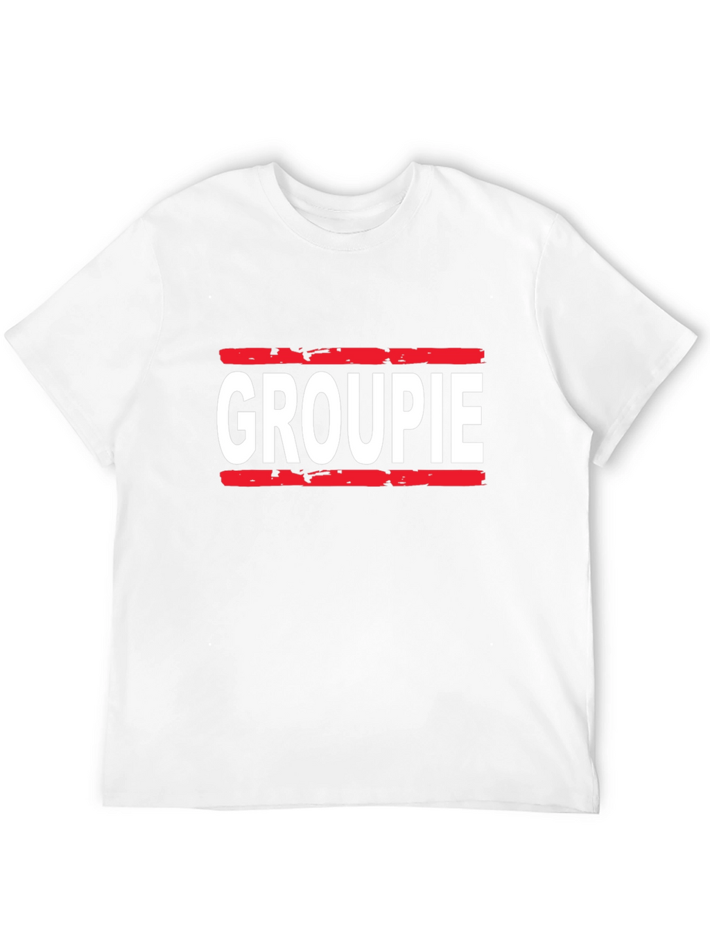 Groupie Graphic Tee - Black Cotton T-Shirt