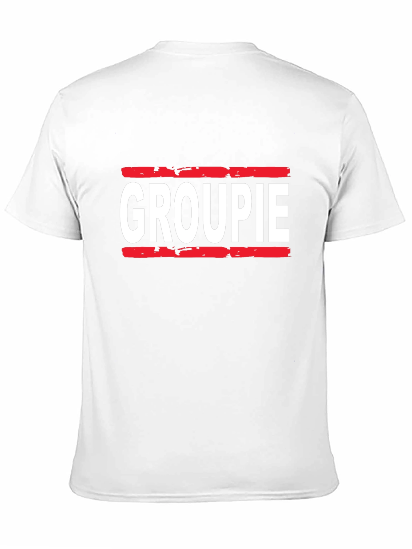 Groupie Graphic Tee - Black Cotton T-Shirt