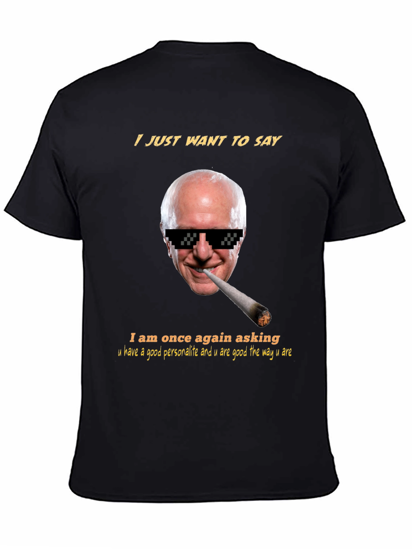 I Just Want To Say Bernie Meme T-Shirt