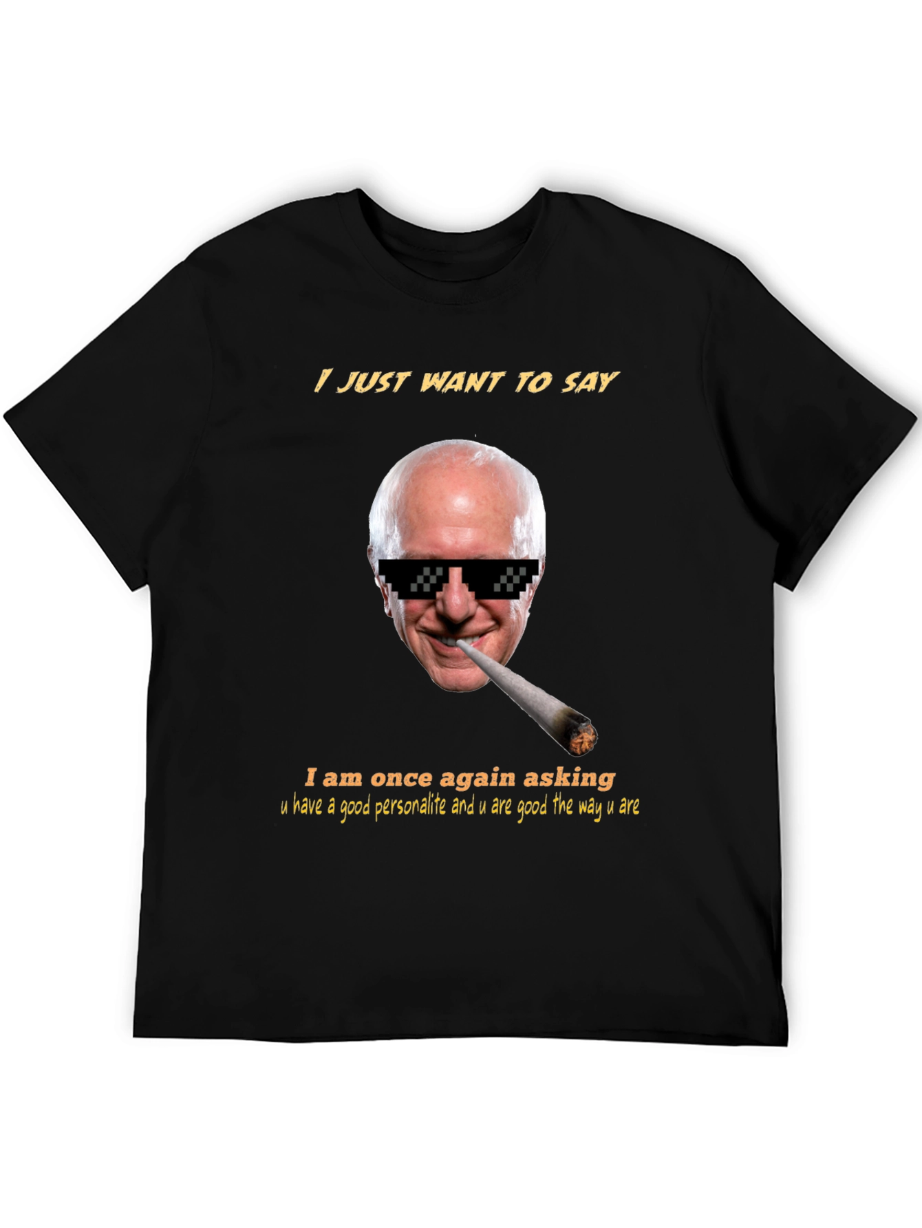 I Just Want To Say Bernie Meme T-Shirt
