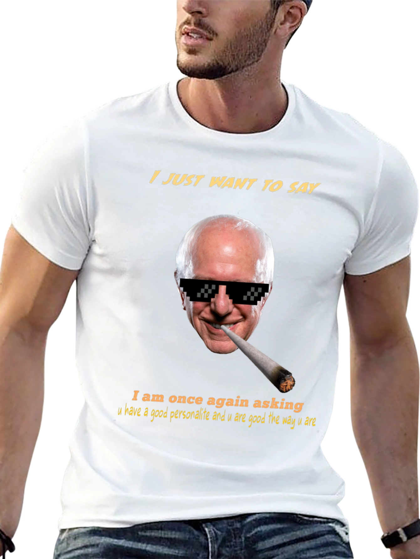 I Just Want To Say Bernie Meme T-Shirt