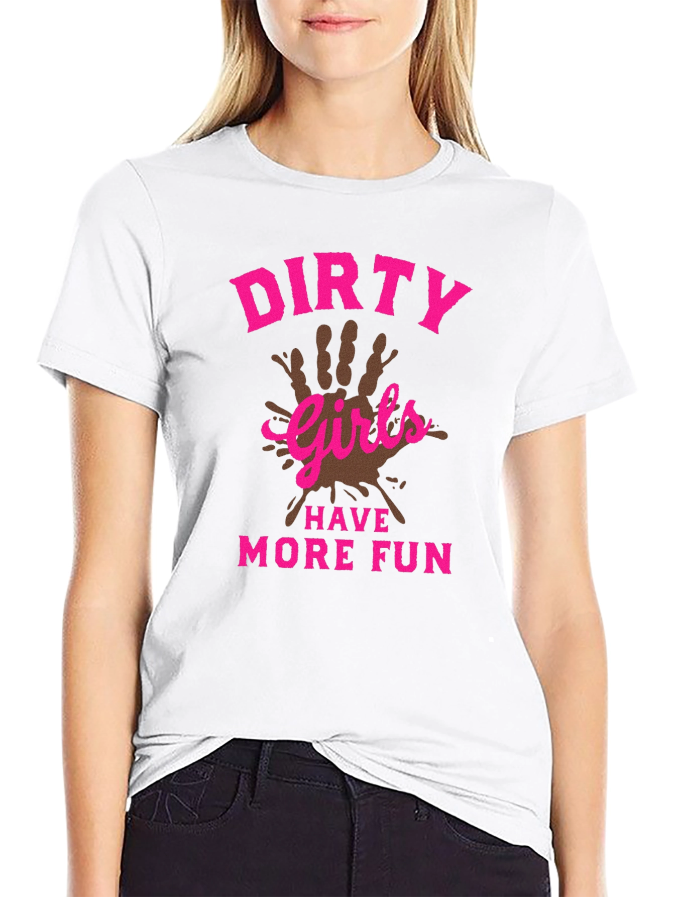 Dirty Girls Have More Fun Black T-Shirt