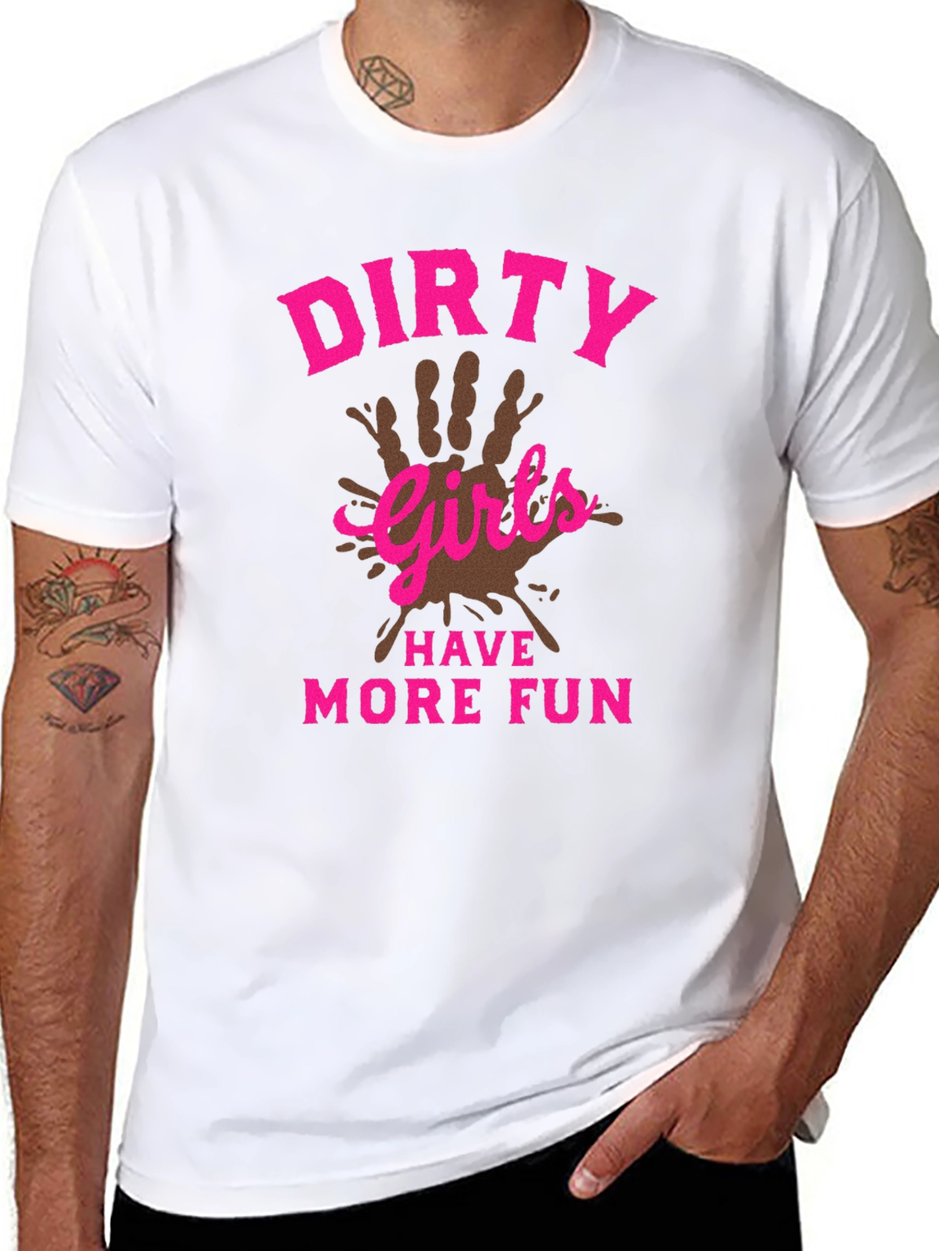 Dirty Girls Have More Fun Black T-Shirt