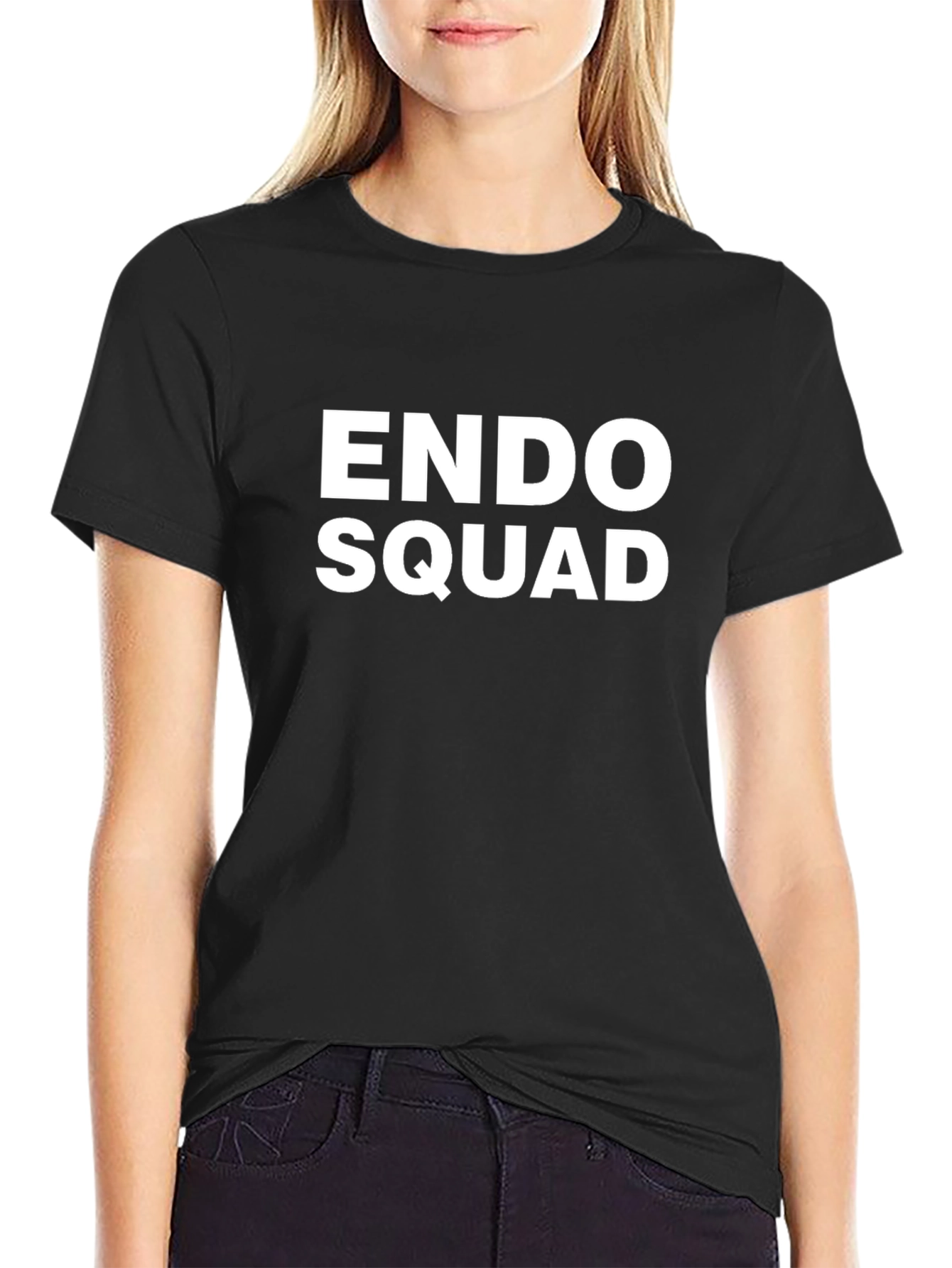Endo Squad Graphic T-Shirt - Black Cotton Tee