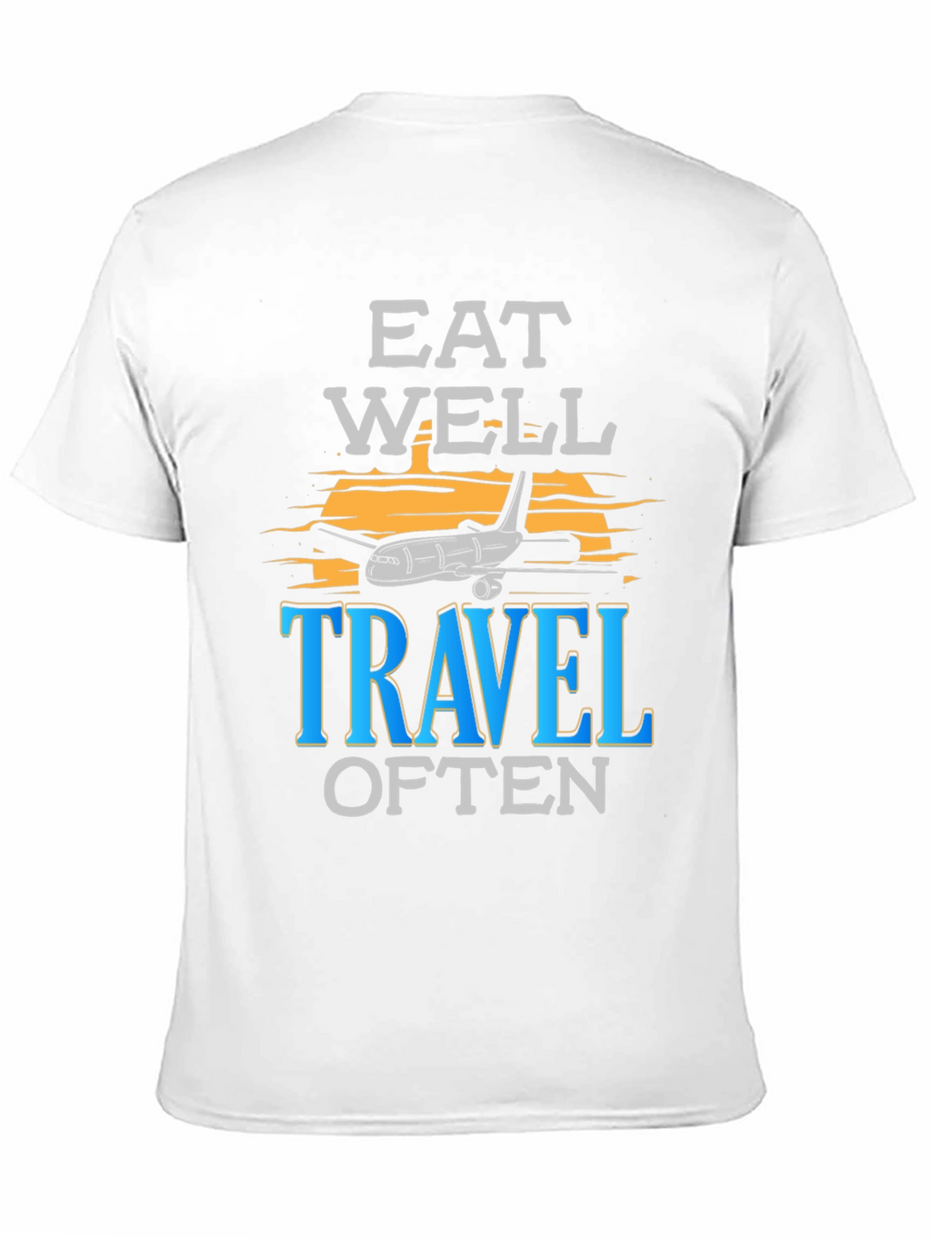 Eat Well Travel Often Graphic T-Shirt