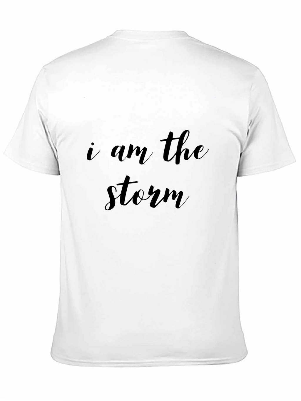 I am the Storm Black T-Shirt