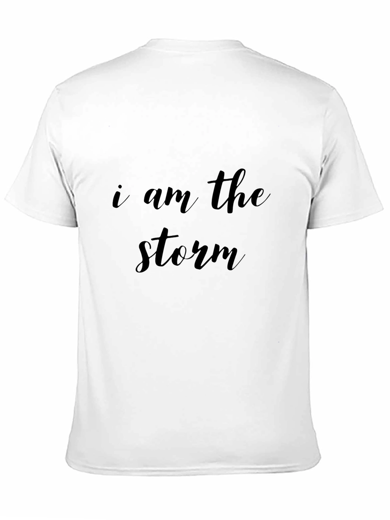 I am the Storm Black T-Shirt