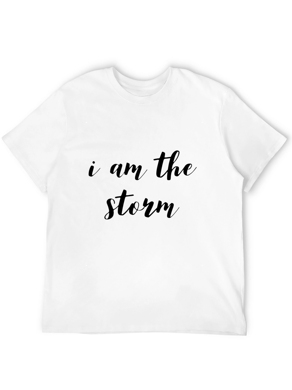 I am the Storm Black T-Shirt