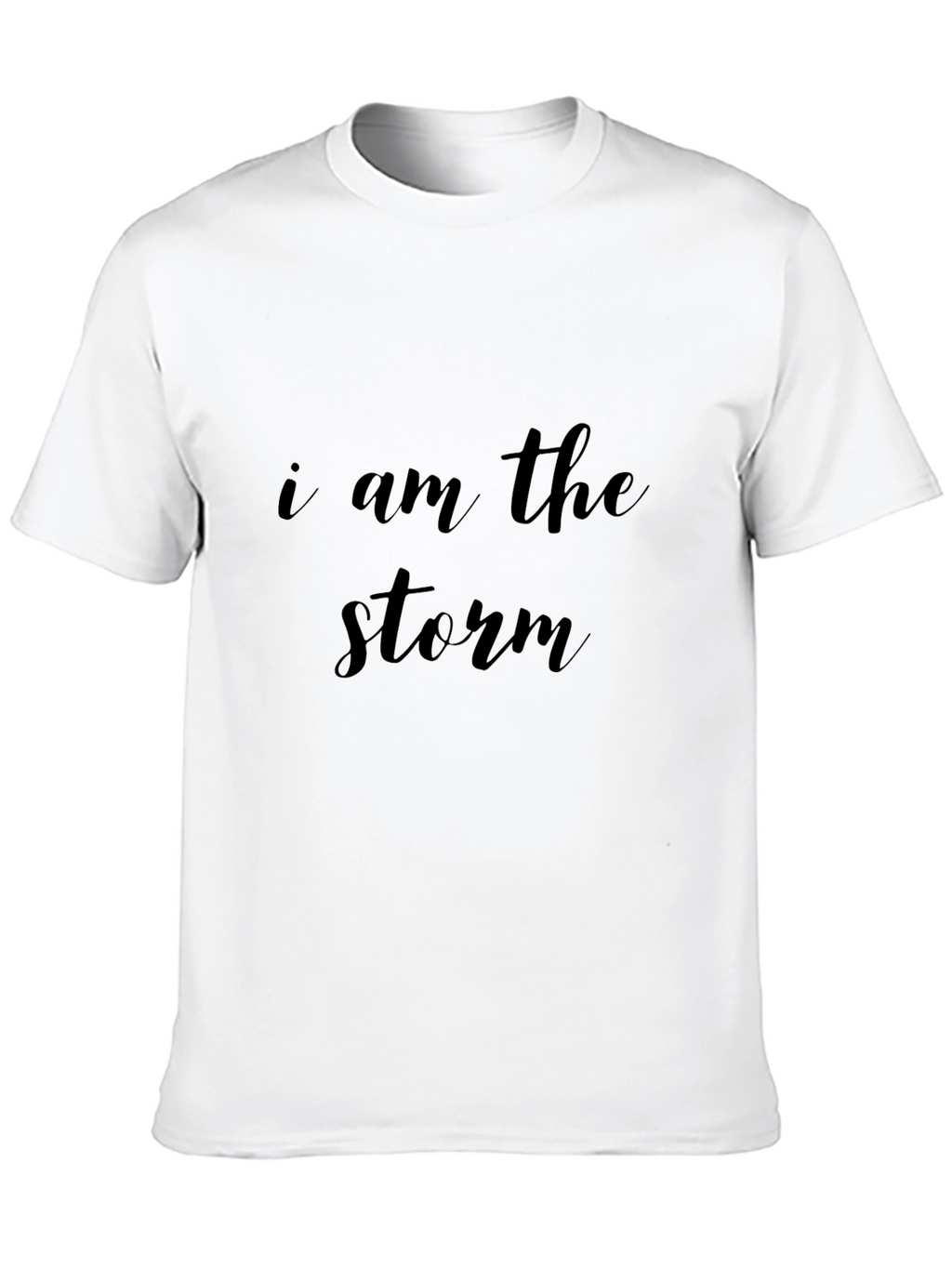 I am the Storm Black T-Shirt
