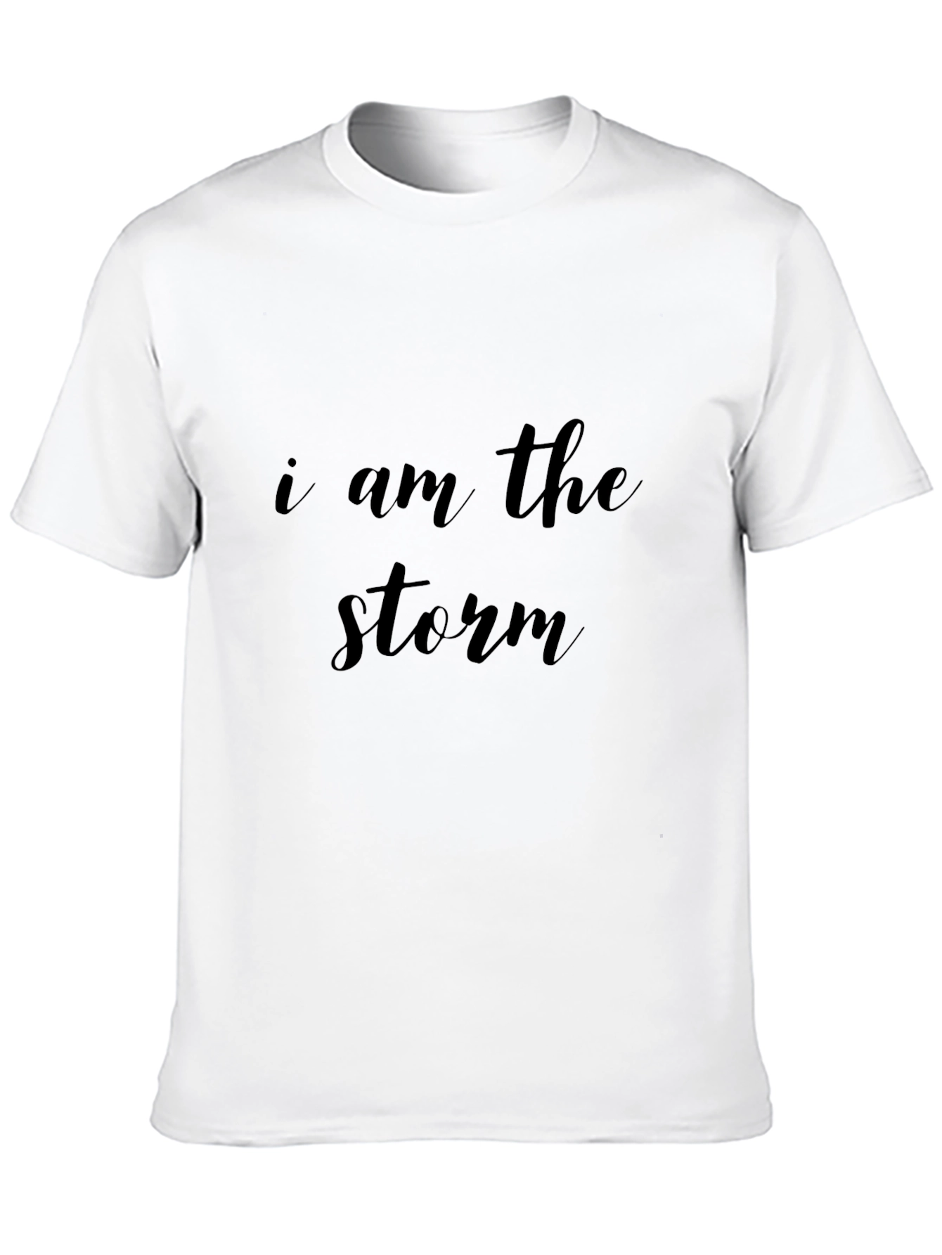 I am the Storm Black T-Shirt