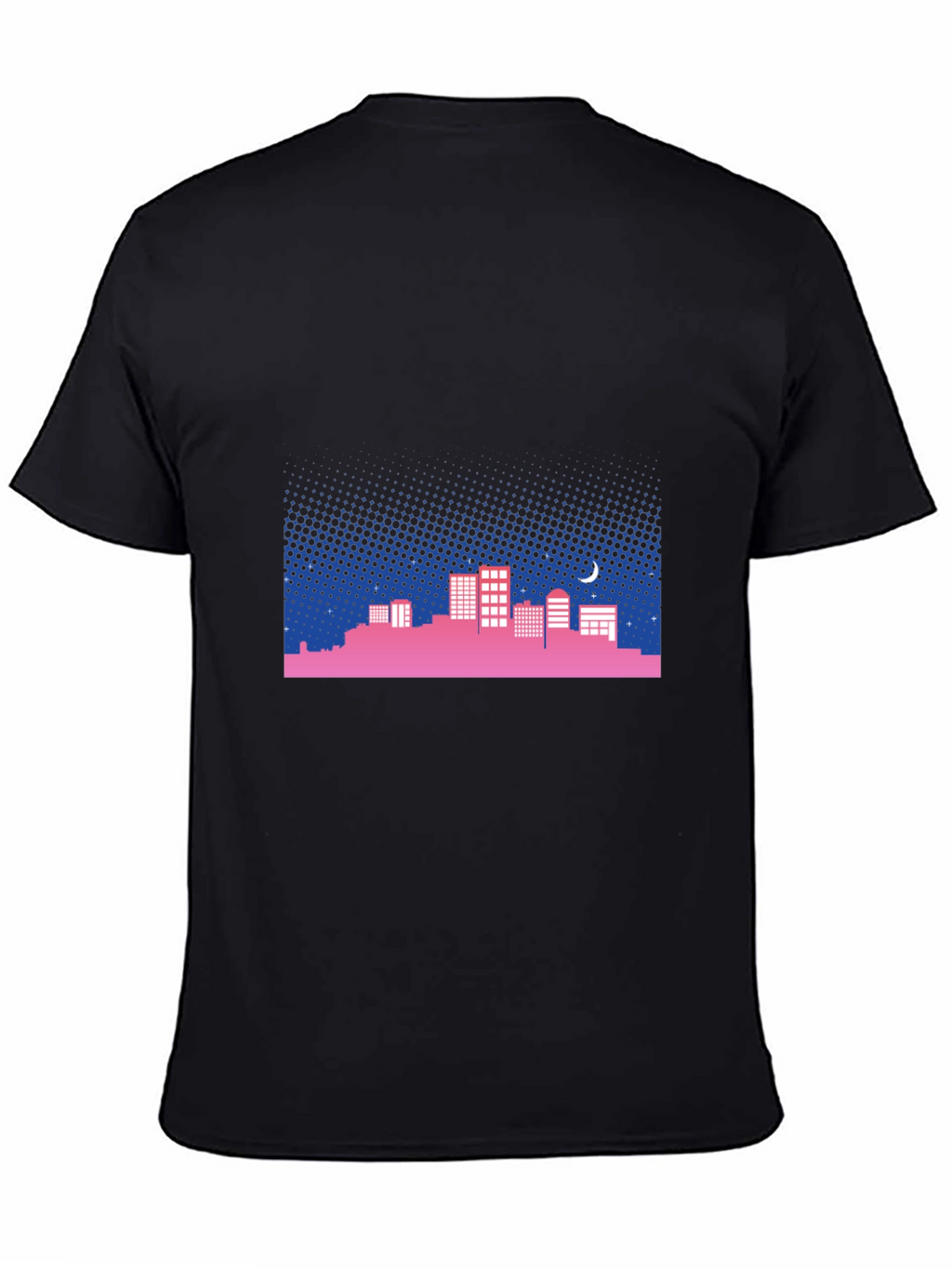 Cityscape Tee - Retro Nightlife Vibes