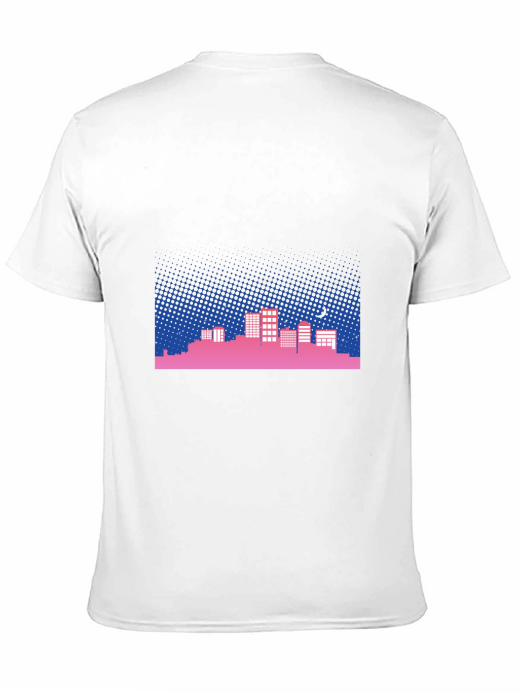 Cityscape Tee - Retro Nightlife Vibes