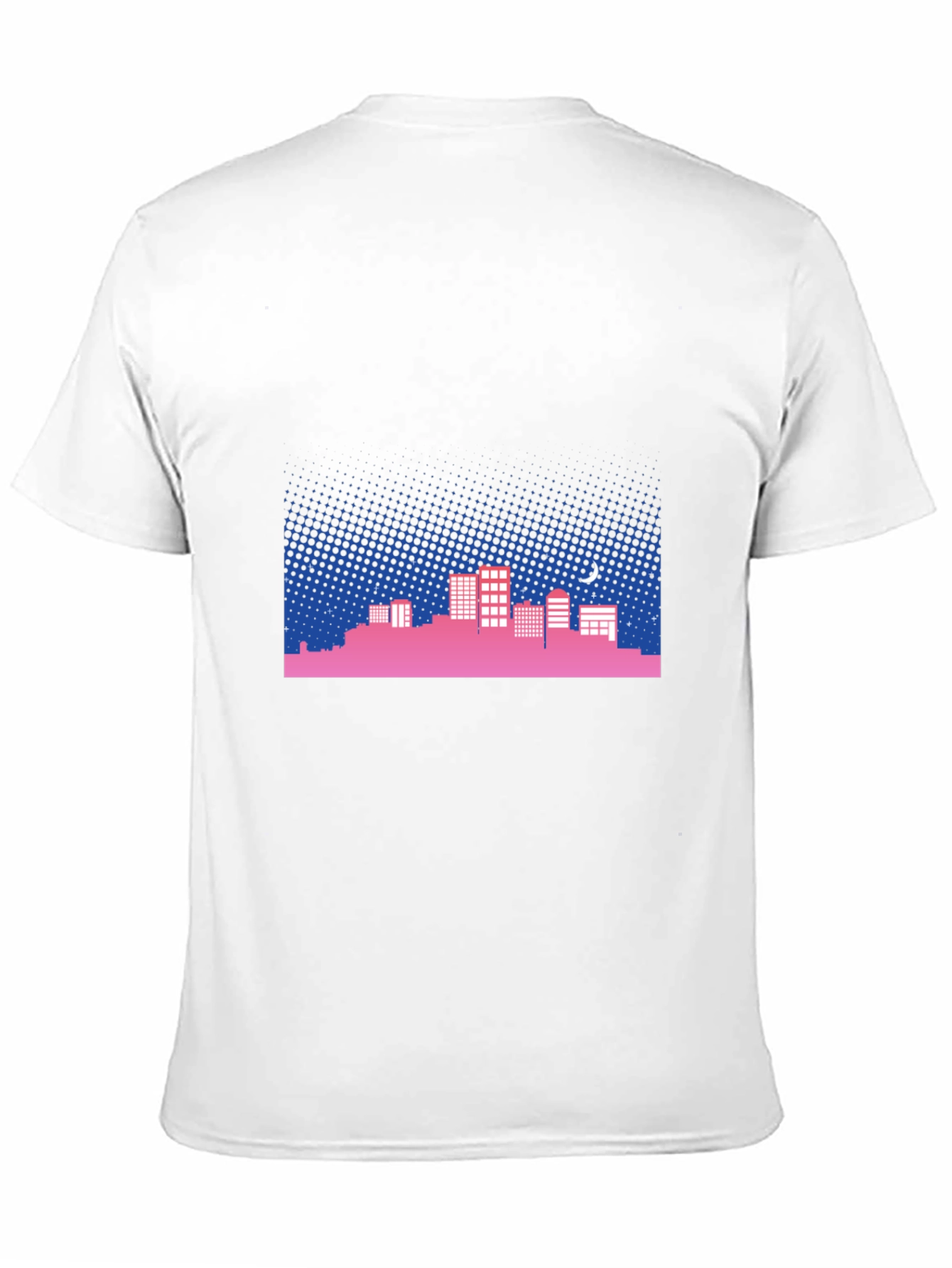 Cityscape Tee - Retro Nightlife Vibes
