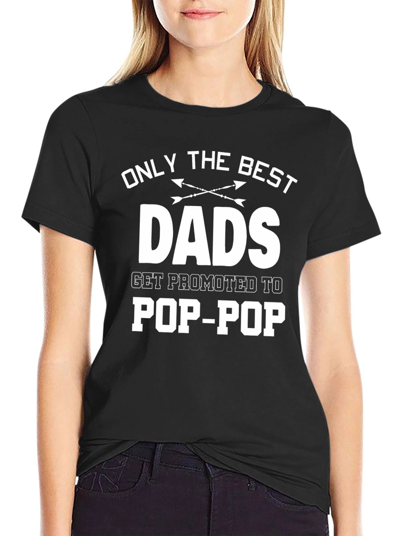 Best Dads Get Promoted to Pop-Pop T-Shirt
